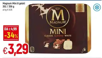 Famila Magnum Mini 8 gelati 352/356g offerta