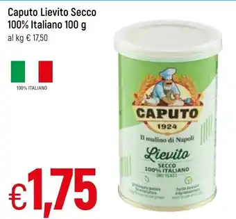 Famila Caputo Lievito Secco 100% Italiano 100g offerta
