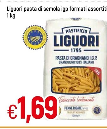 Famila Liguori pasta di semola igp formati assortiti 1 kg offerta