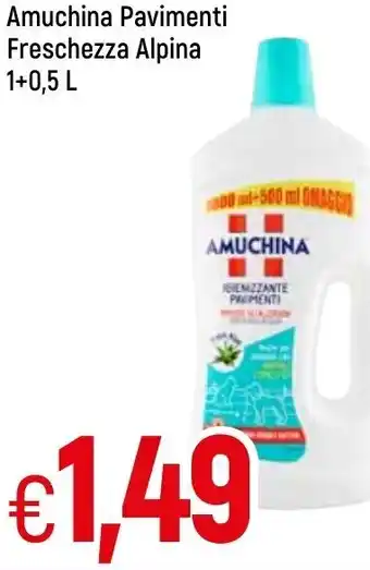Famila Amuchina Pavimenti Alpina 1+ 0,5 L offerta