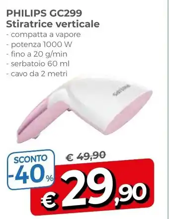Famila Philips GC299 Stiratrice verticale offerta