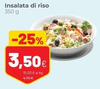Coop Insalata di riso 350 g offerta