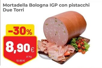 Coop Mortadella Bologna IGP Con Pistacchi Due Torri offerta