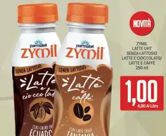 Supermercati Piccolo Zymil Latte UHT Senza Lattosio Latte e Cioccolato/Latte e Caffè 250 ml offerta