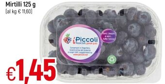 Galassia Mirtilli 125 g offerta
