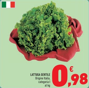 Spazio Conad Lattuga Gentile offerta