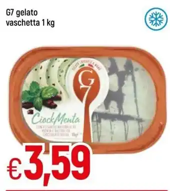 Galassia G7 gelato vaschetta 1 kg offerta
