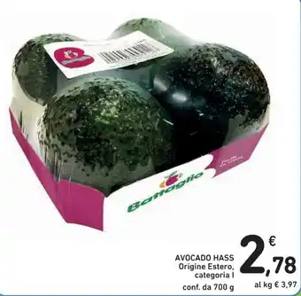 Spazio Conad Avocado Hass 700 g offerta