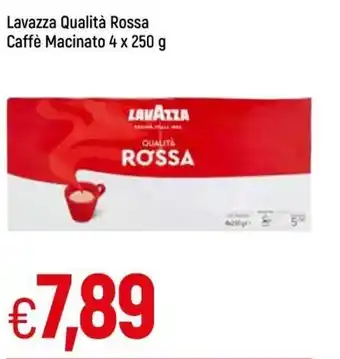 Galassia Lavazza Qualità Rossa Caffè Macinato 4 x 250 g offerta