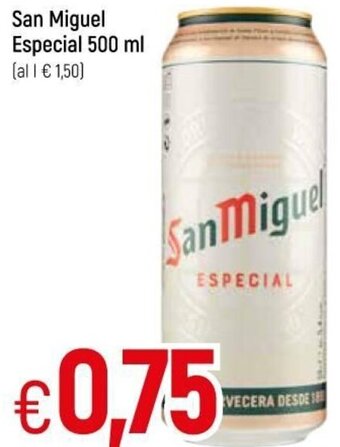 San Miguel Especial 500 ml