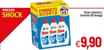 Galassia Dixan Classico/Lavanda 66 Lavaggi offerta
