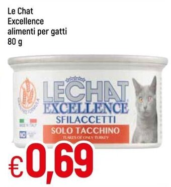 Galassia Le Chat Excellence Alimenti Per Gatti 80 g offerta