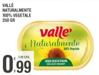 Super Carni Vallè Naturalmente 100% Vegetale 250 gr offerta