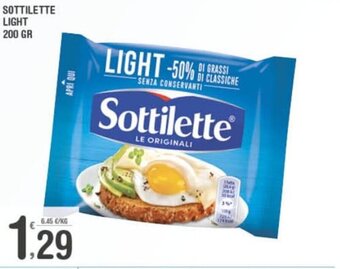 Super Carni Sottilette Light 200 gr offerta