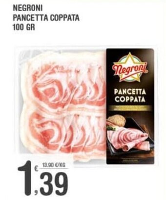 Negroni Pancetta Coppata 100 gr