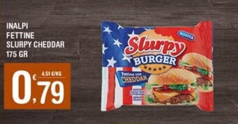 Super Carni Inalpi Fettine Slurpy Cheddar 175 gr offerta
