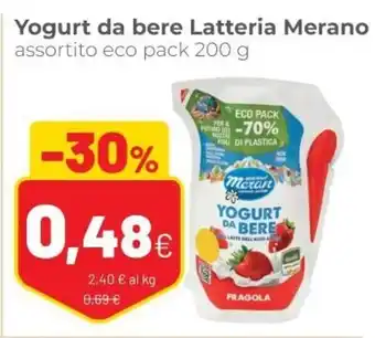 Coop Yogurt da bere Latteria Merano 200g offerta