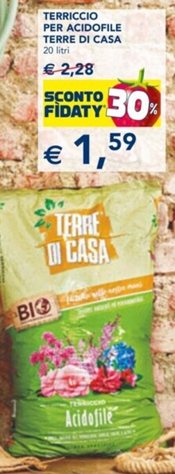 Esselunga Terre di Casa Terriccio per Acidofile 20 litri offerta