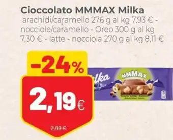 Milka Cioccolato MMMax 276g