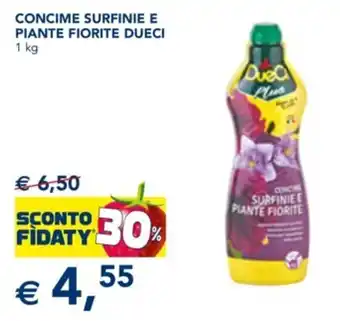 Esselunga Dueci Concime Surfinie e Piante Fiorite 1 kg offerta
