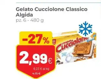 Coop Gelato Cucciolone Classico Algida pz.6-480g offerta