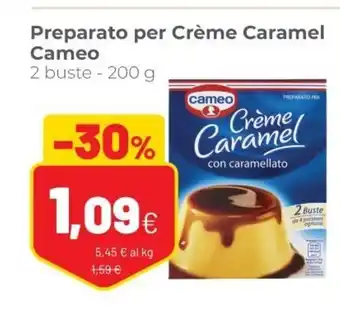 Coop Preparato per Crème Caramel Cameo 2 buste - 200g offerta