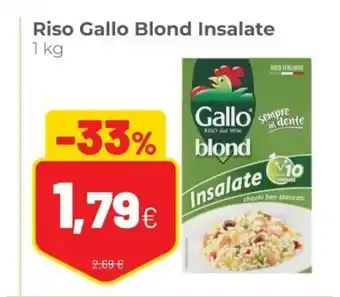 Coop Riso Gallo Blod Insalate 1kg offerta
