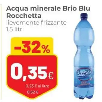 Coop Acqua minerale Brio Blu Rocchetta 1,5 litri offerta