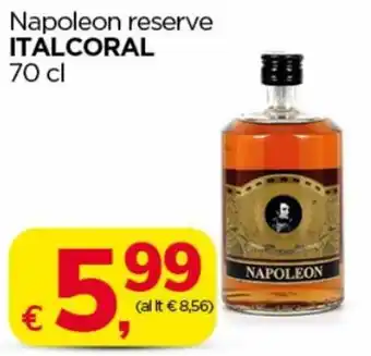 Italcoral Napoleon reserve 70 cl