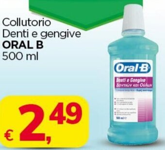 Oral B Collutorio Denti e gengive 500 ml