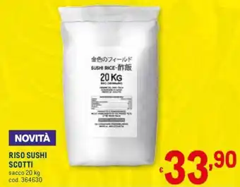 Riso Sushi Scotti 20kg