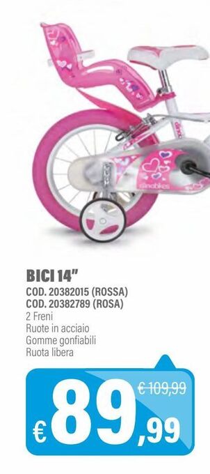 Rocco Giocattoli Bici 14" offerta