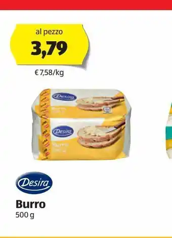 ALDI Burro desira offerta