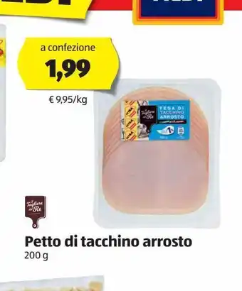 ALDI Petto di tacchino il tagliere del re offerta