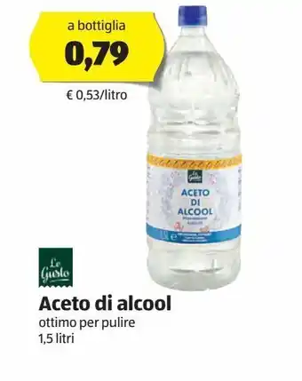 ALDI Aceto di alcool le gusto offerta