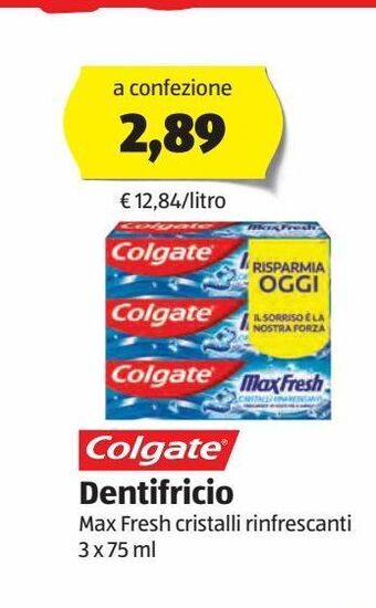 ALDI Dentifricio colgate offerta
