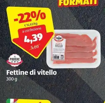 ALDI Fettine di vitello offerta