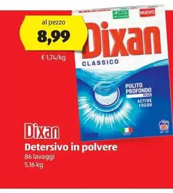 Detersivo in polvere dixan