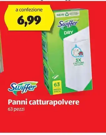 ALDI Panni catturapolvere swiffer offerta