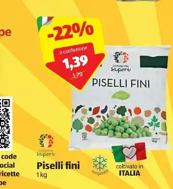 Piselli fini i colori del sapore