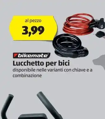 Lucchetto per bice bikemate