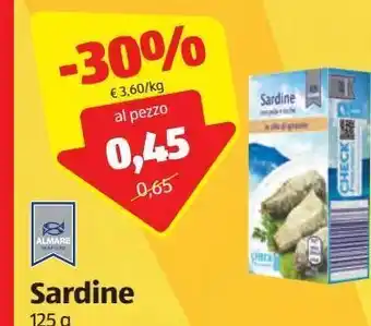 ALDI Sardine offerta