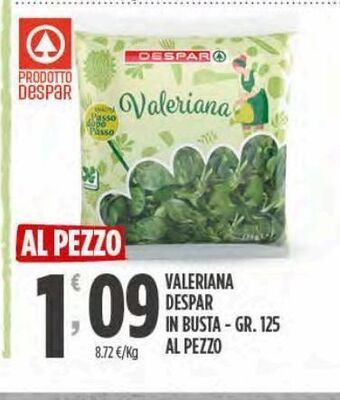 Despar Valeriana despar offerta