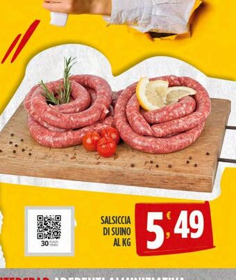 Despar Salsiccia di suino offerta