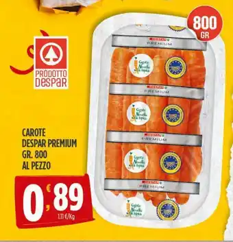 Despar Carote despar premium offerta