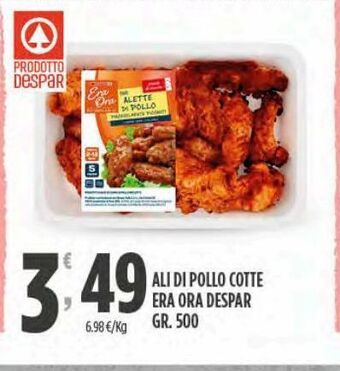 Despar Ali di pollo cotte era ora despar offerta