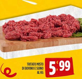 Eurospar Tritato misto di bovino e suino offerta