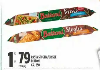Eurospar Pasta sfoglia/brisee buitoni offerta