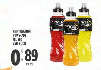 Eurospar Reintegratori powerade offerta