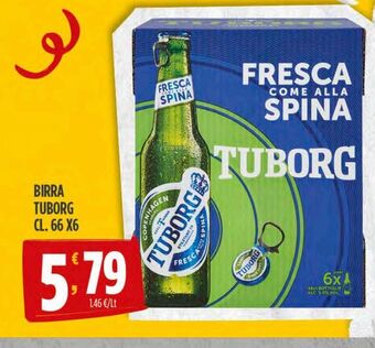 Eurospar Birra tuborg offerta
